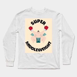 Super Middle Boxer Long Sleeve T-Shirt